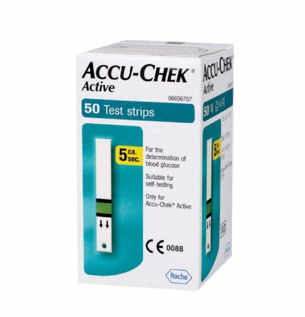 Accu-Chek Active Glucostrips 50’s