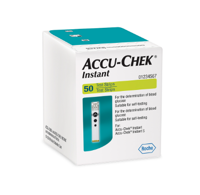 Accu-Chek Instant Glucostrips 50’s