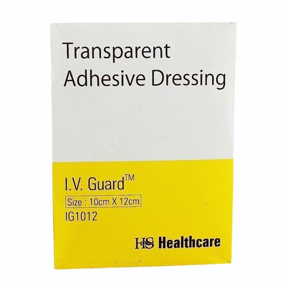 I V Gaurd Adhesive Dressing 10cm X 12cm Coaxmed